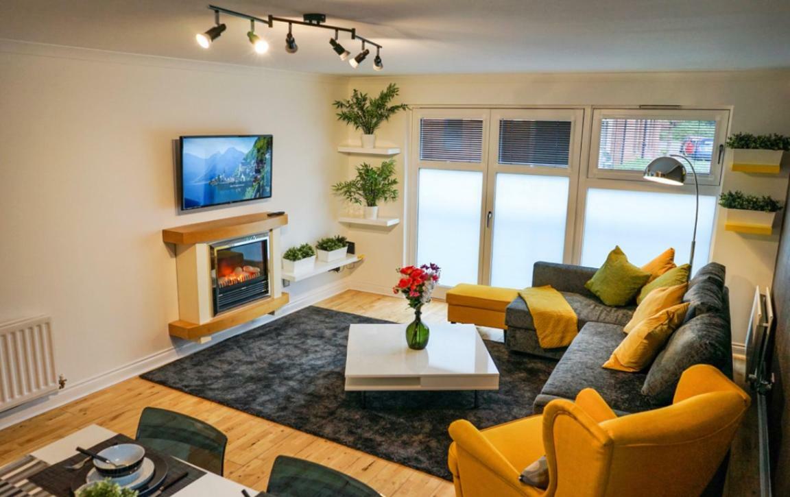 Hydro Apartment With Free Car Park Glasgow Ngoại thất bức ảnh